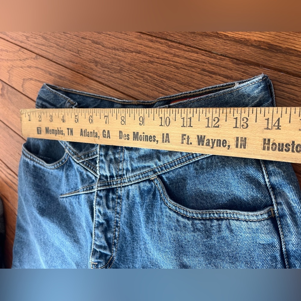 Vintage Lawman Classic Blue Denim Jeans Sz 9 - Picture 6 of 8